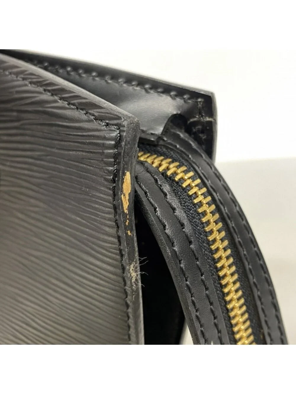 Louis Vuitton Shoulder Bag Epi Saint Jacques Poignet Long Noir